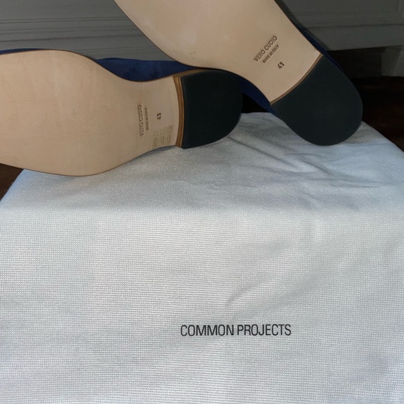 Common Projects X Robert Geller Chelsea Boot w/Zipper Navy Men Eu 41(US8) - Picture 6 of 13